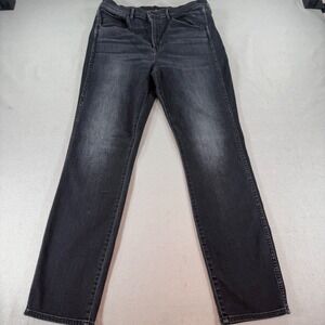 3x1 NYC Mens Faded Black Straight Leg Jeans Size 34x31